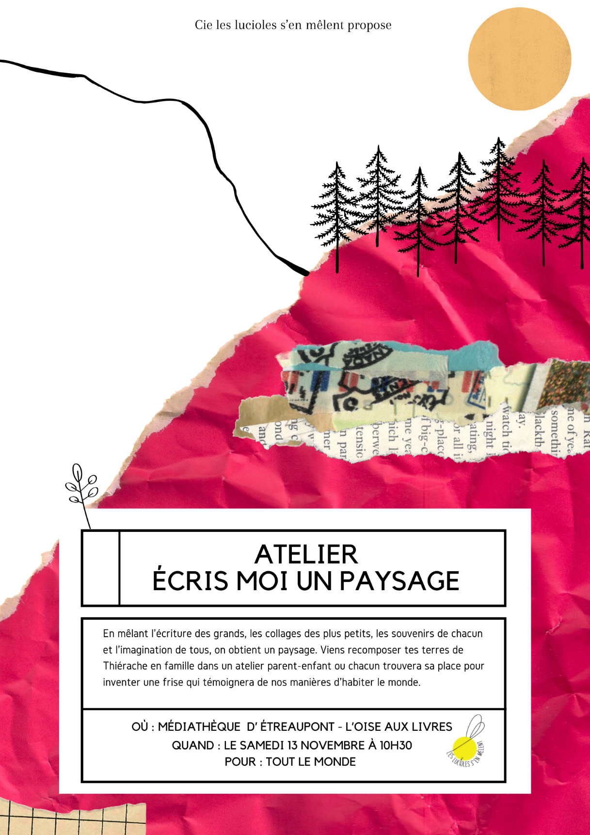 Atelier Ecris-moi un paysage