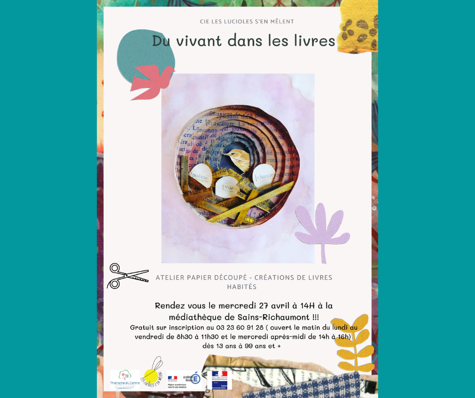 Du vivant dans les livres