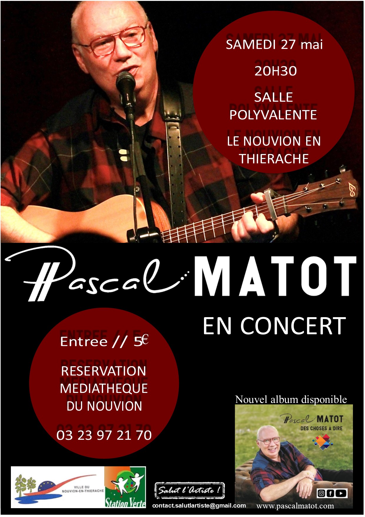 concert pascal matot