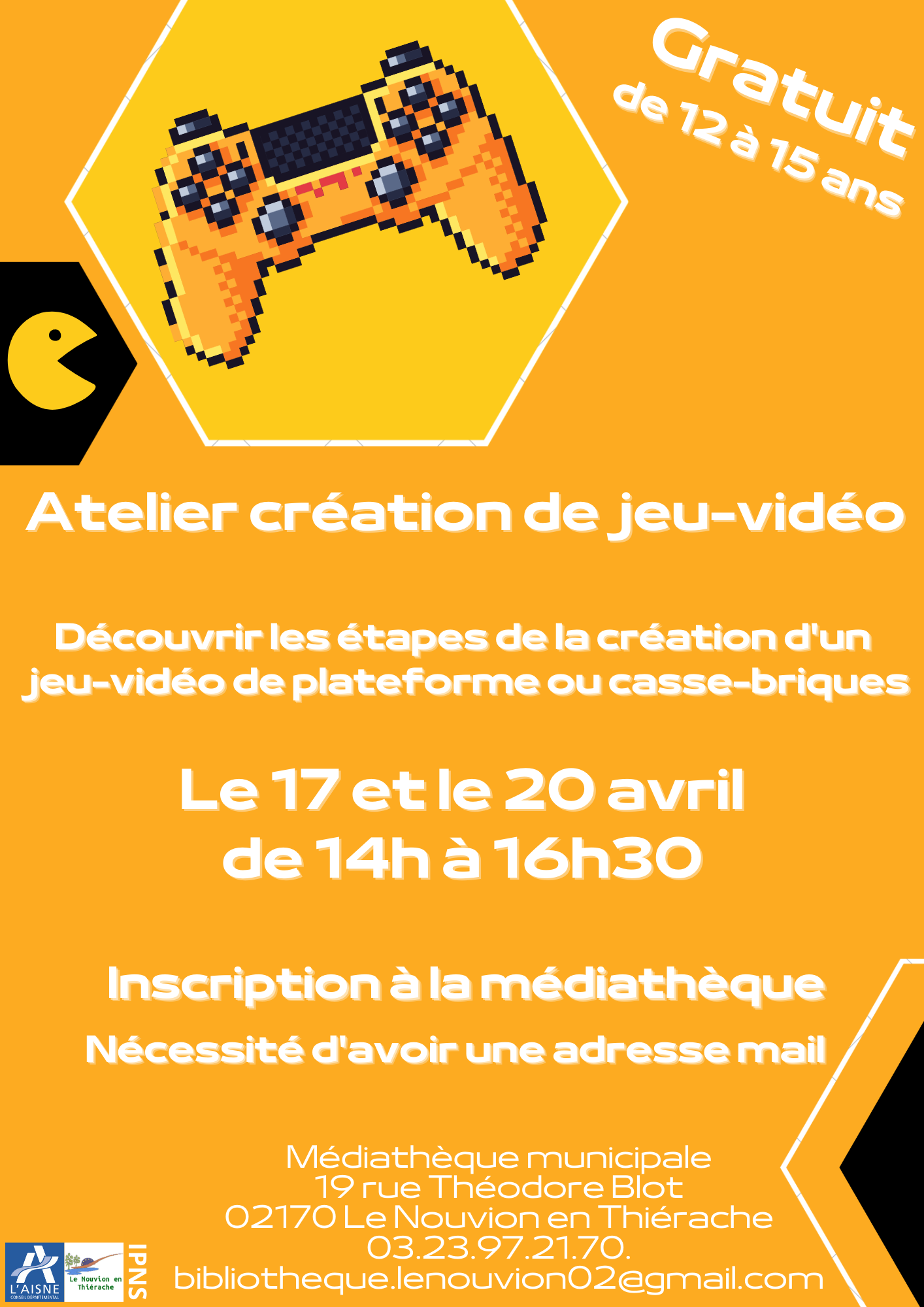 atelier jeu vidéo