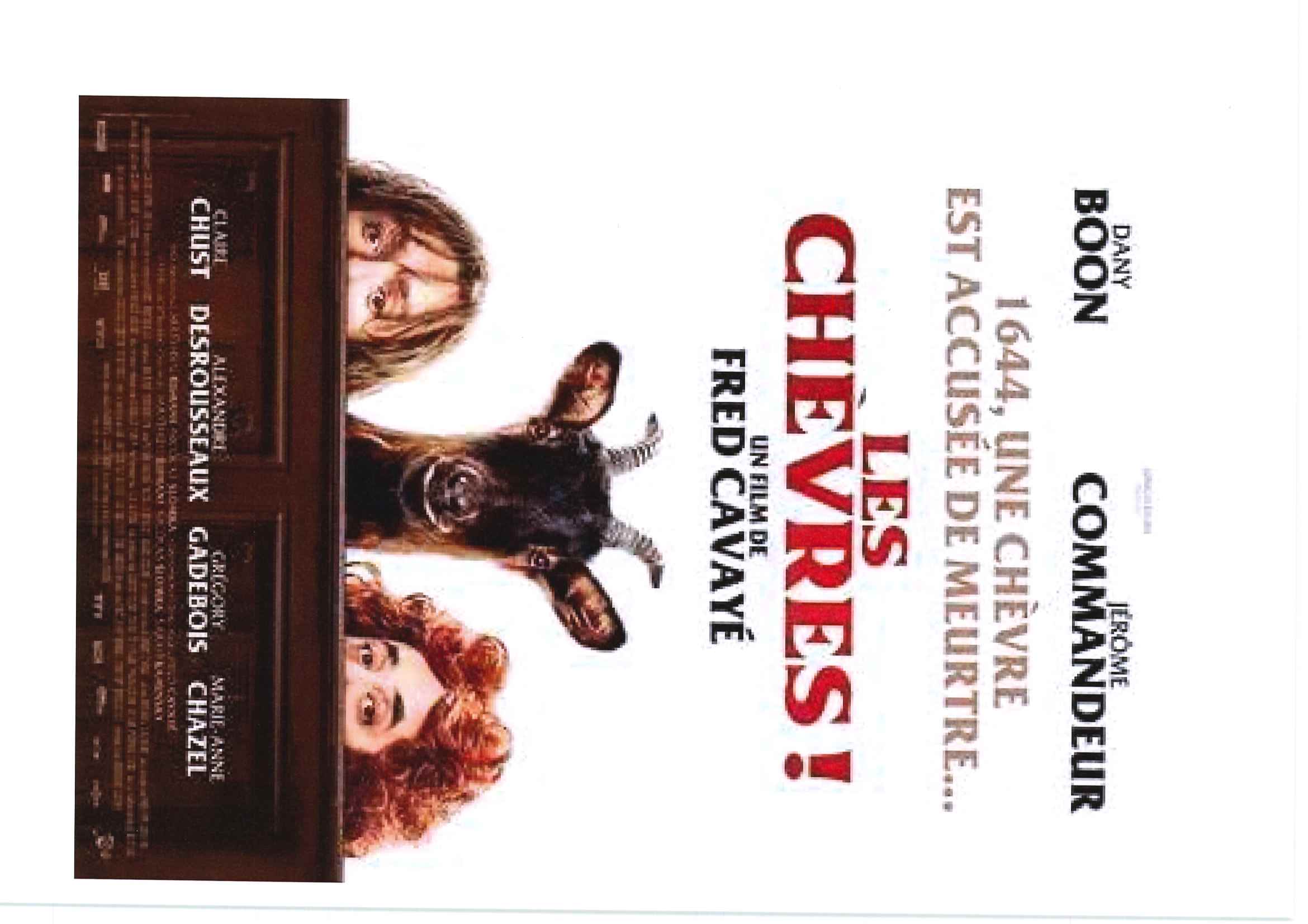 affiche les chevres