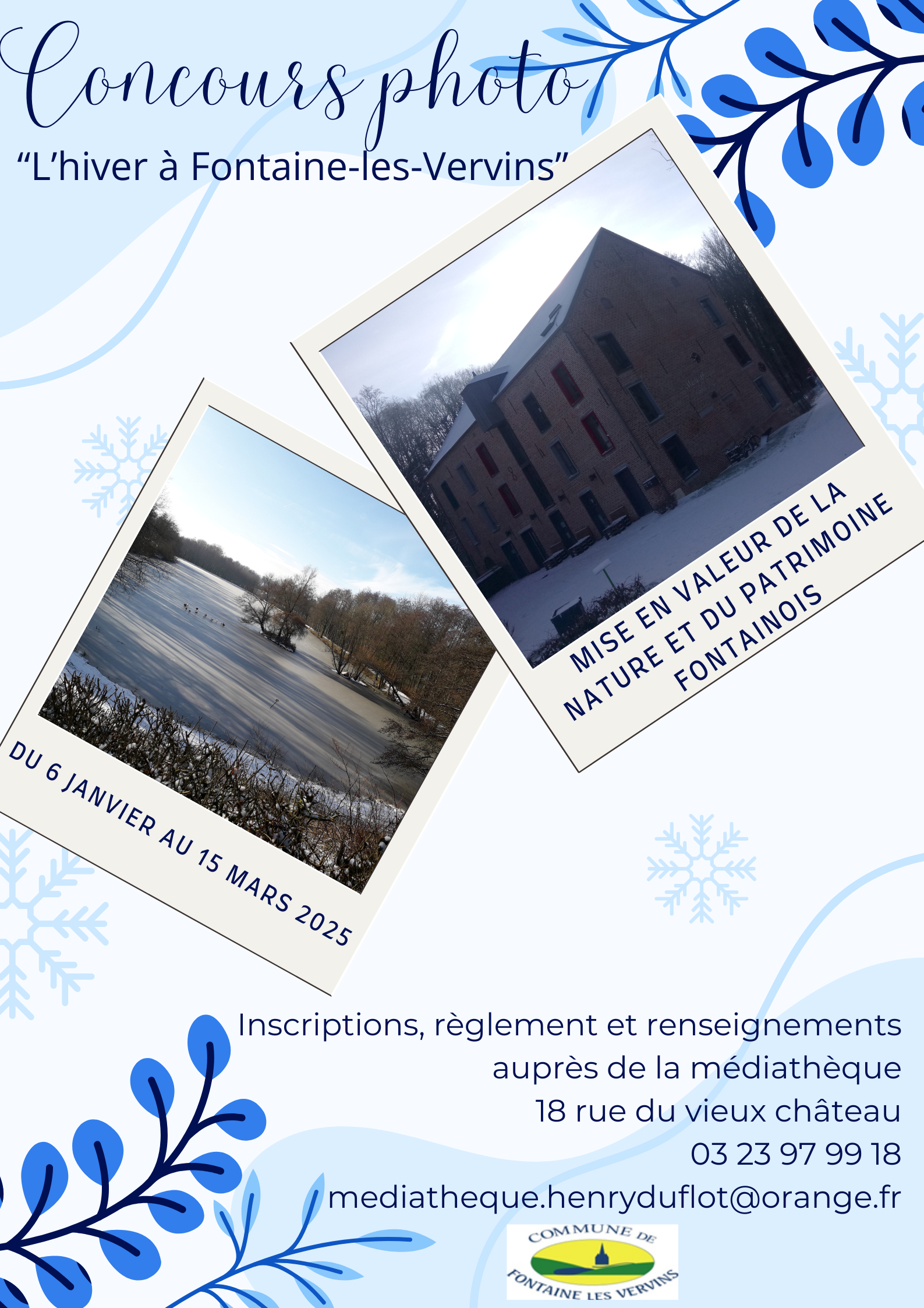 affiche concours photo