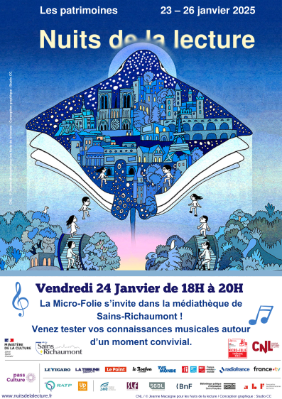 Nuit de la lecture à Sains-Richaumont