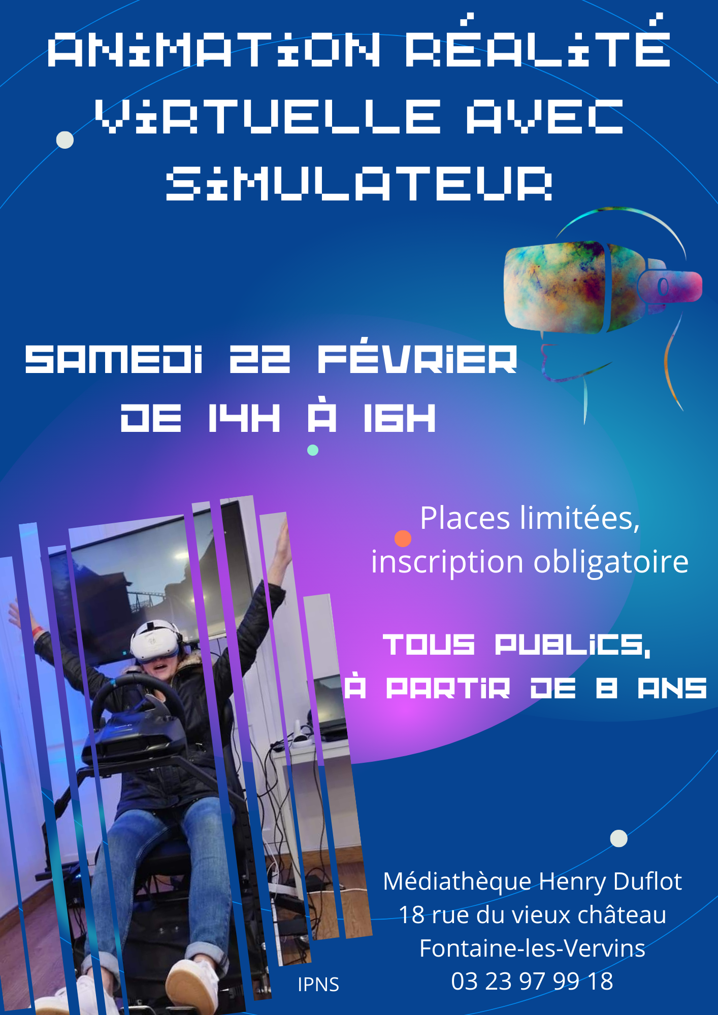 affiche réalité virtuelle