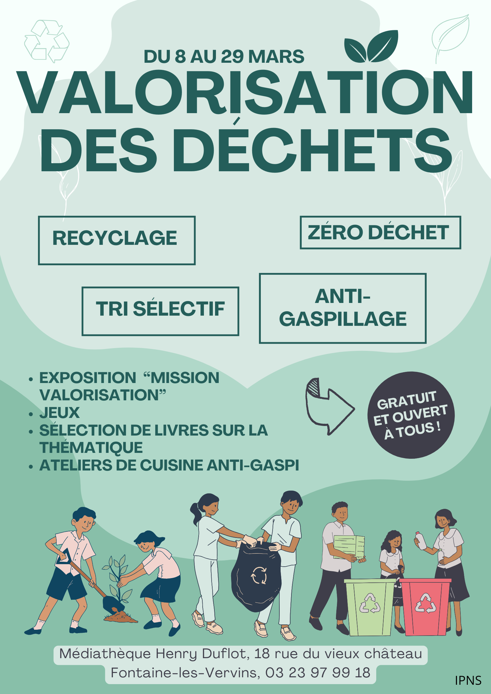 affiche valorisation déchets