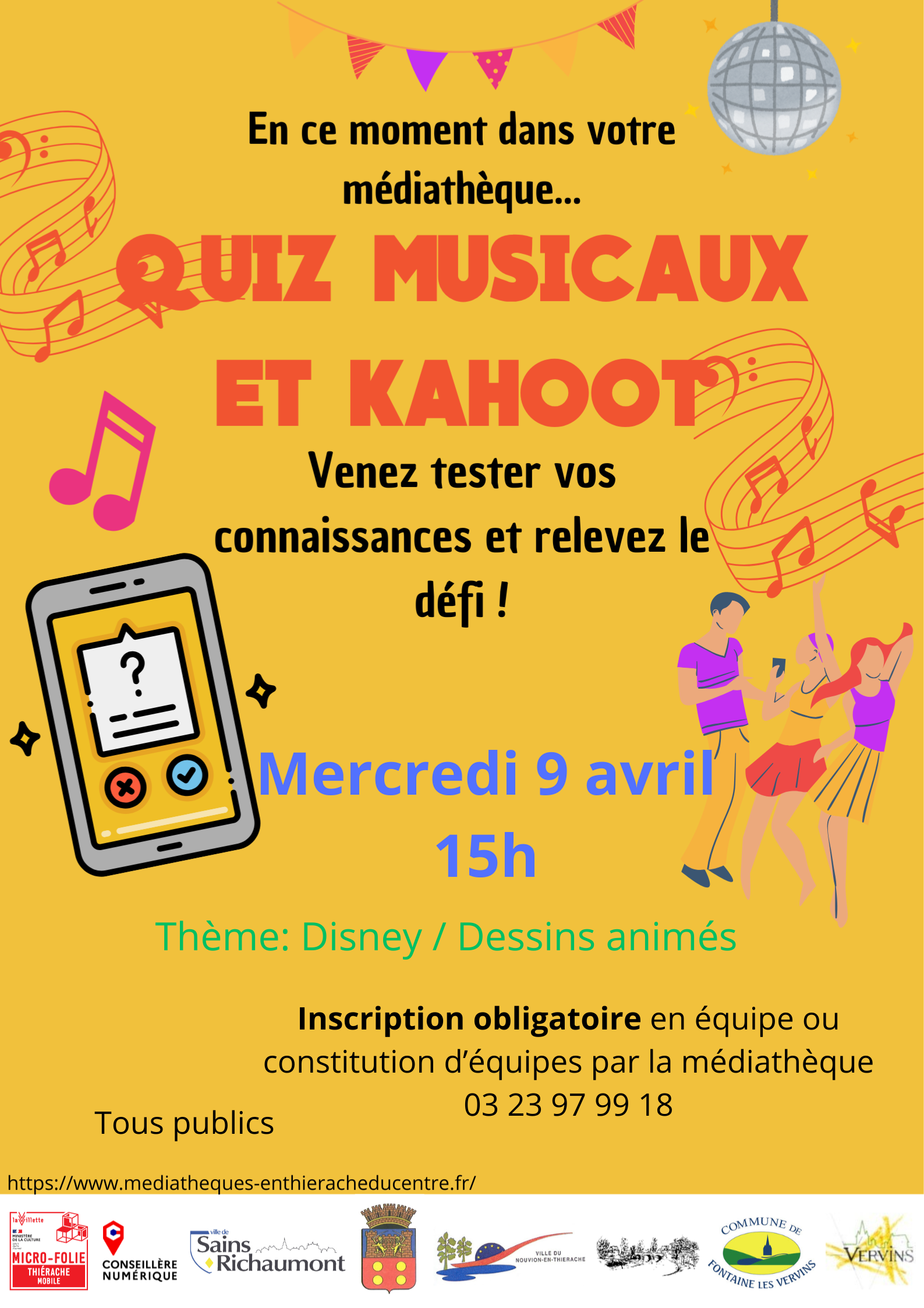 affiche quiz disney