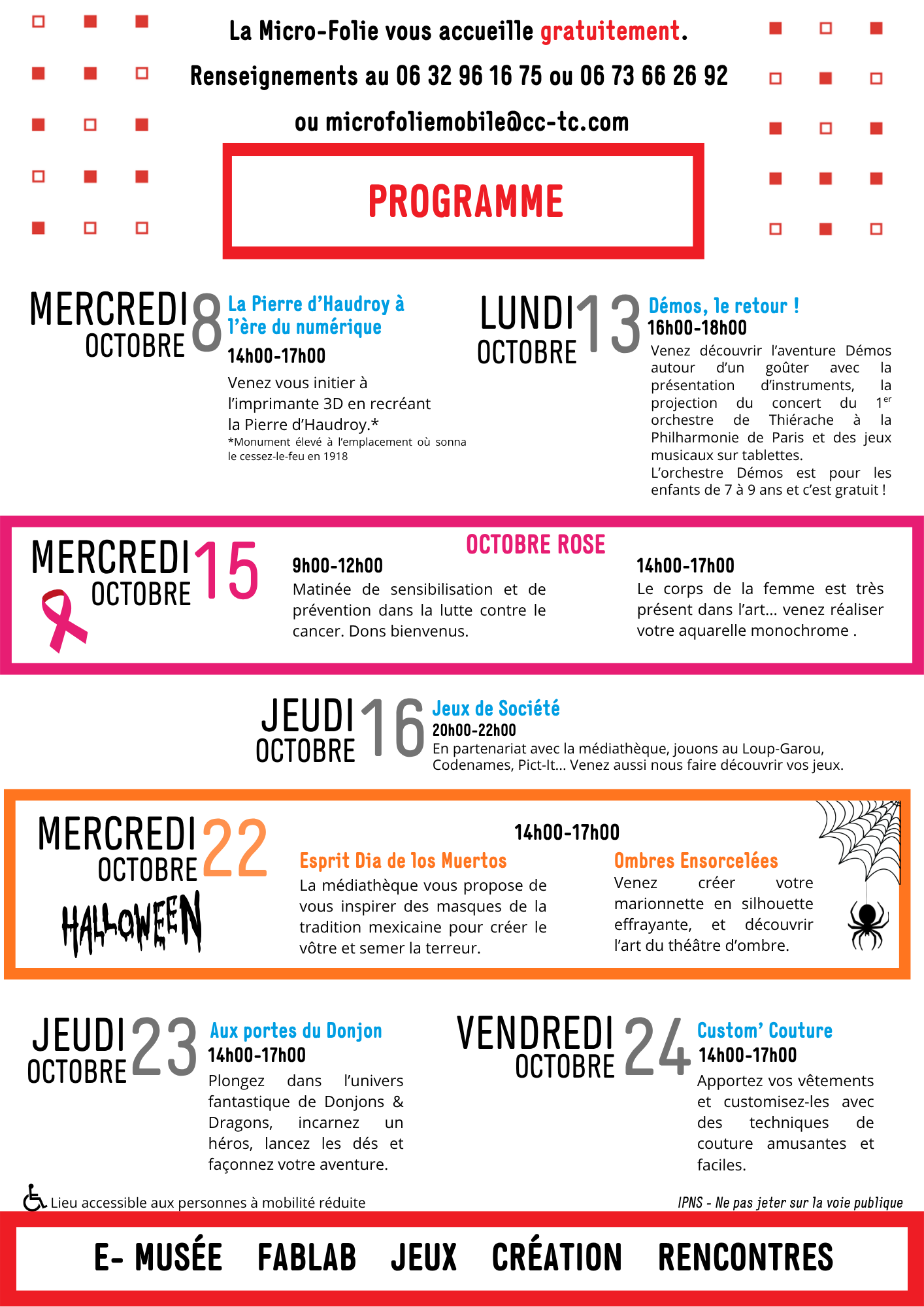 Flyer MFM La Capelle