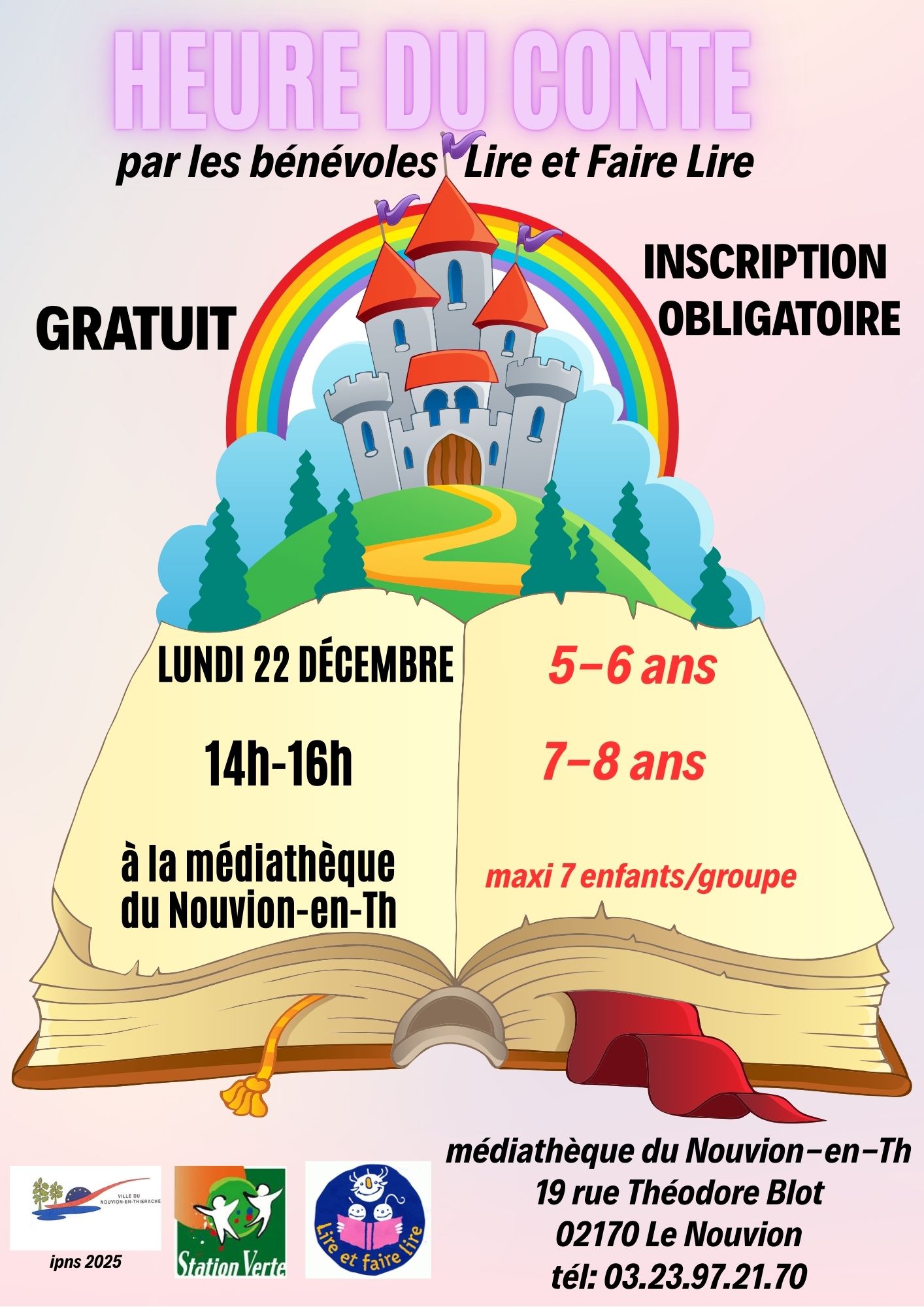 AFFICHE HEURE DU CONTE