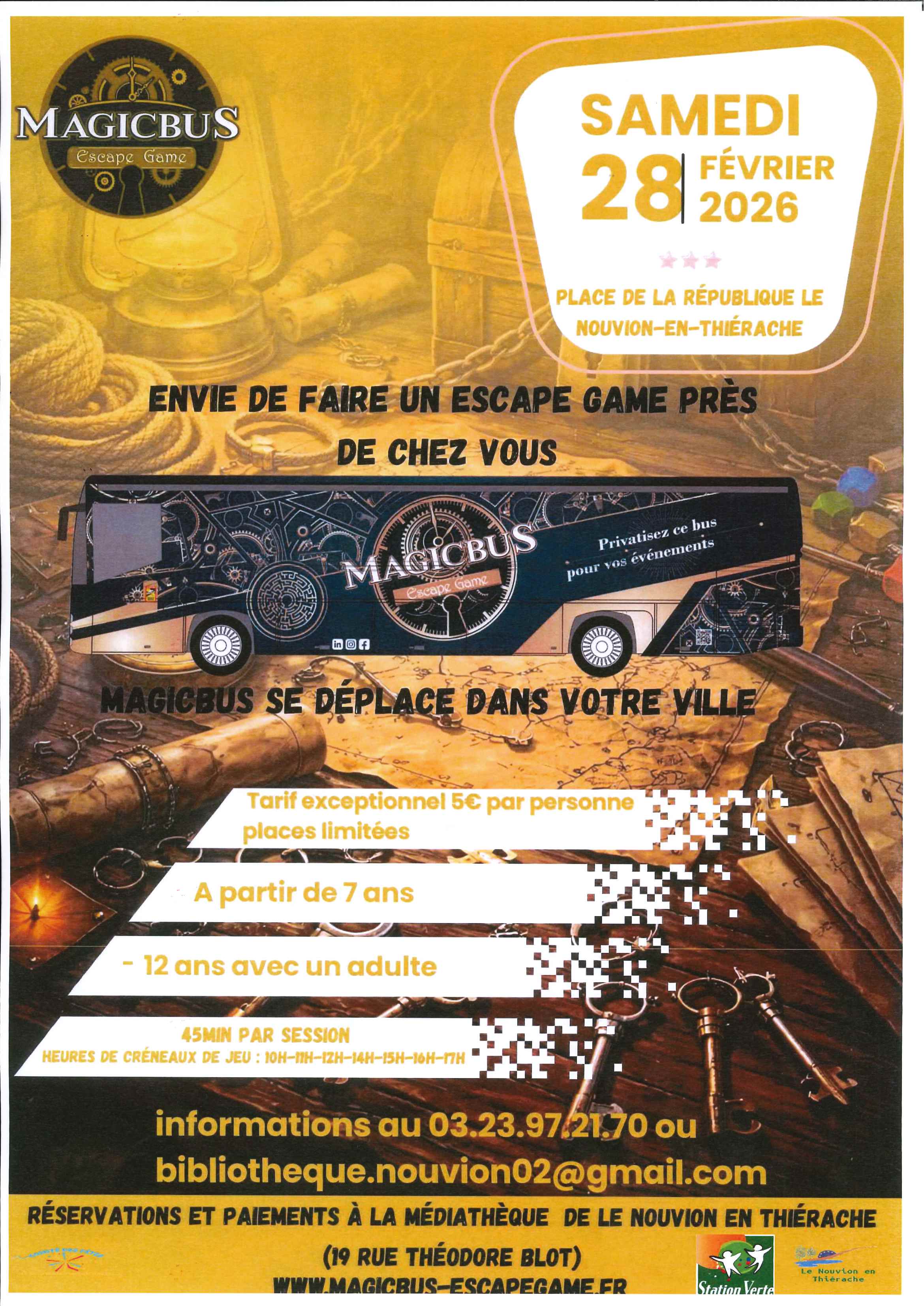 AFFICHE ESCAPE GAME