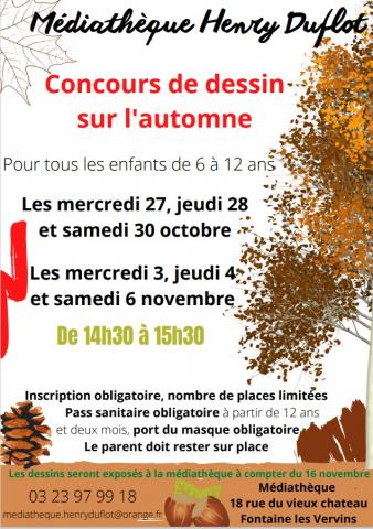 Informations sur le concours de dessin