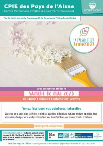 Fabrication de peintures naturelles