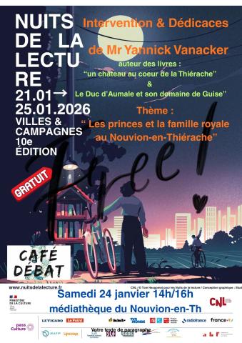 nuits de la lecture yannick vanacker