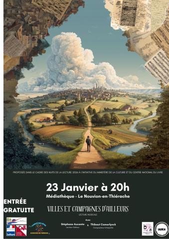 affiche nuits de la lecture 2026