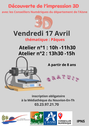 affiche impression 3d