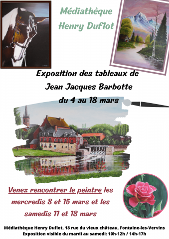 Affiche expo Barbotte