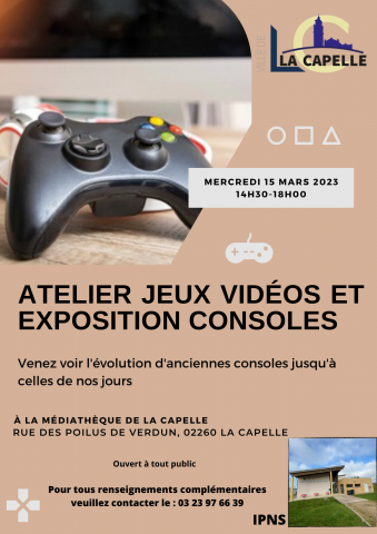 Atelier Jeux Vidéo